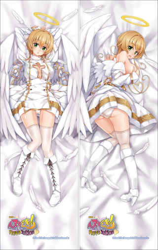 Nuki Dokki! ~ Angel and Devil 's Battle of Exhale ~ Sera Mitra Irene. Anime Dakimakura Pillow Cover