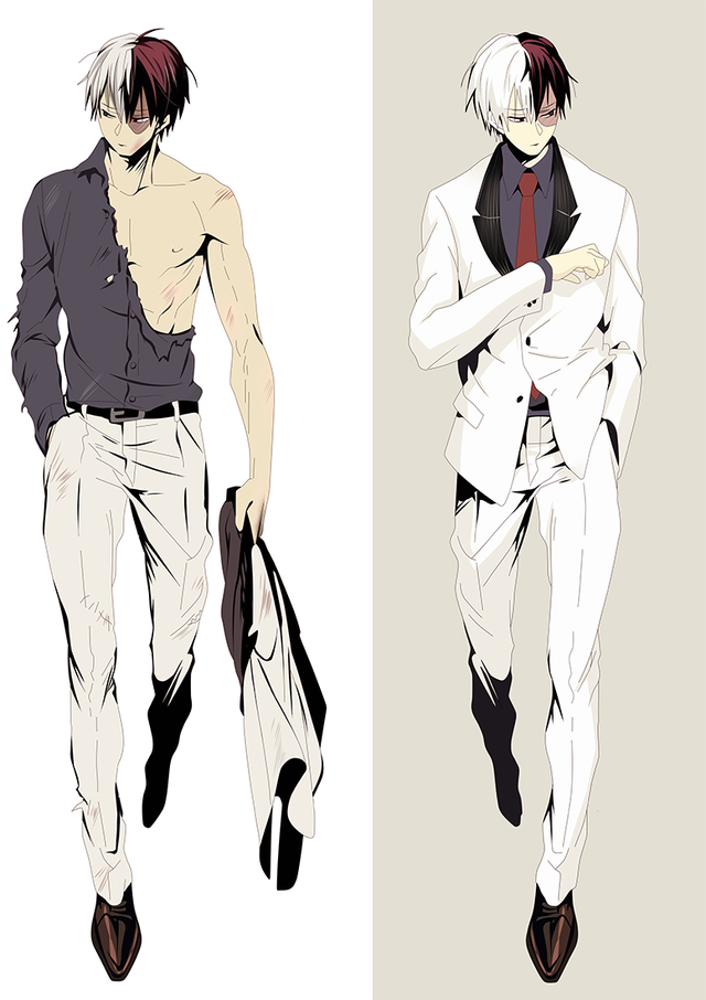 My Hero Academia Todoroki Shoto Anime Dakimakura Pillow Cover