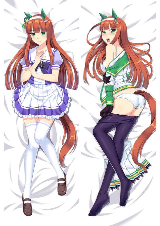 Uma Musume Pretty Derby Silence Suzuka Anime Dakimakura Pillow Cover