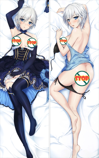 Anime Dakimakura Pillow Case The Idolmaster Cinderella Girls Anastasia Hugging Body Pillow Case Cover