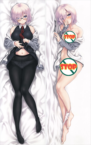 Fate Grand Order FateGO FGO Mash Killier Light Anime Dakimakura Pillow Cover