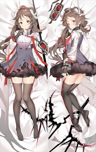 Arknights Eyjafjalla Anime Dakimakura Pillow Cover