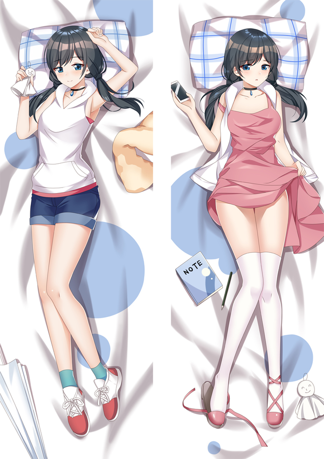 Weathering with You Hina Amano Anime Dakimakura Body Pillow Cover H4022-A