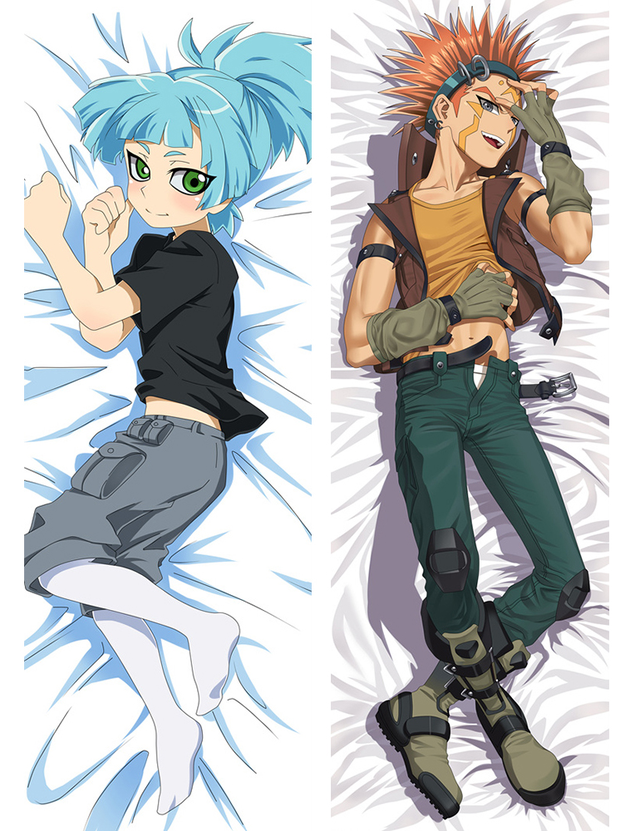 Newly Anime Game Yu-Gi-Oh! Crow Hogan Dakimakura Hugging Body Pillow Case Cover
