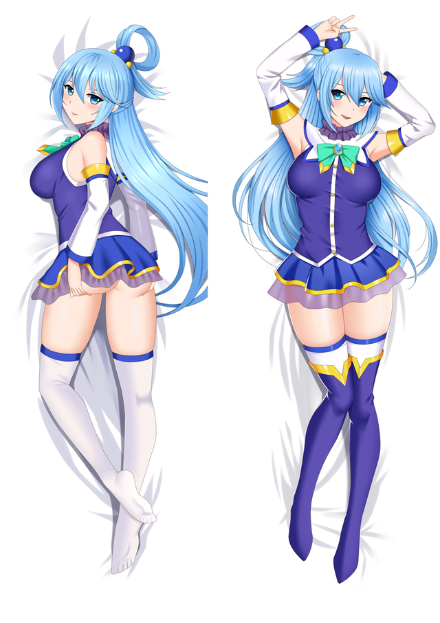 KonoSuba God's Blessing on This Wonderful World Aqua Anime Dakimakura Body Pillow Cover