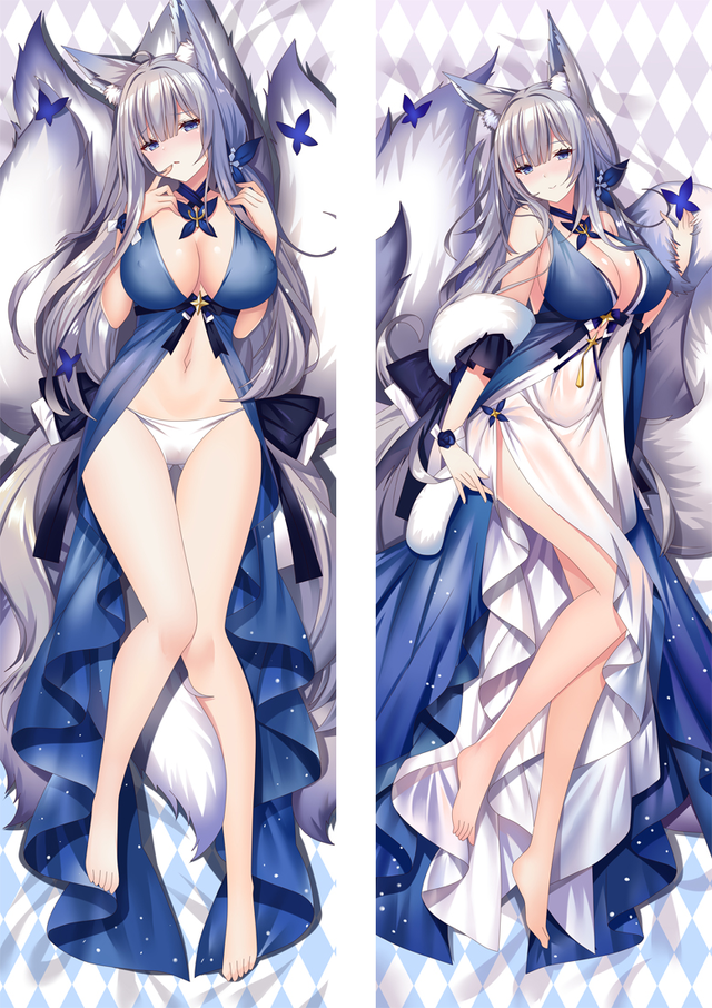 Azur Lane Anime Dakimakura Body Pillow Cover