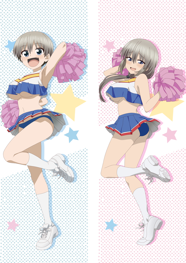 Uzaki-chan Wants to Hang Out! Uzaki Hana Anime Dakimakura Pillow Cover