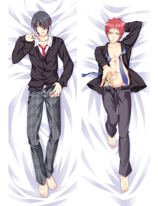 Anime Dakimakura Kuroko's Basketball Kuroko Tetsuya&Himuro Tatsuya Hug Body Pillow Case