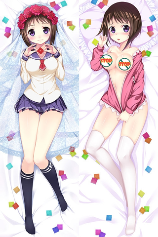 My Wife is the Student Council President Original Anime Dakimakura Body Pillow Case