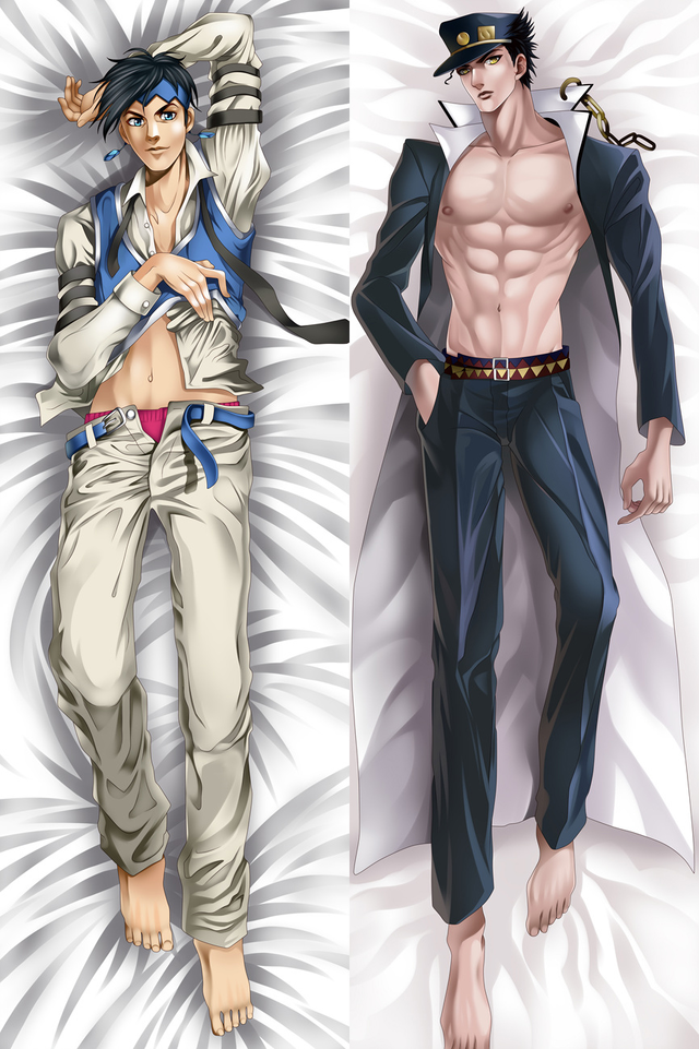 JoJo's Bizarre Adventure Jotaro Kujo Anime Dakimakura Pillow Case