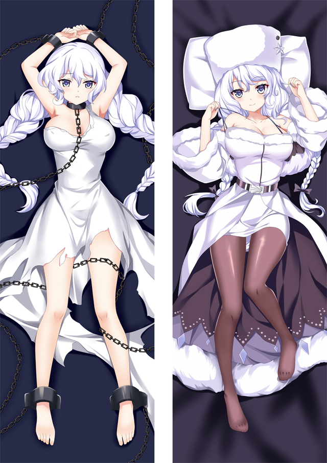 Azur Lane Avrora Anime Dakimakura Pillow Cover H4044-A