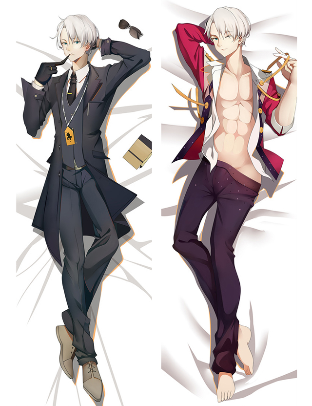 New Yuri on Ice Dakimakura Yuri Katsuki Anime Boy Hugging Body Pillow Case Cover