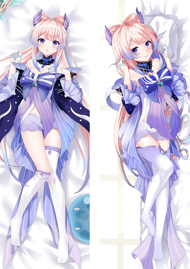 Genshin Impact Sangonomiya Kokomi Anime Dakimakura Body Pillow Cover