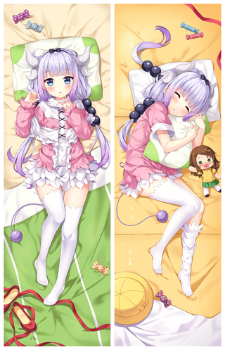 Miss Kobayashi's Dragon Maid Kanna Kamui Anime Dakimakura Pillow Cover93035