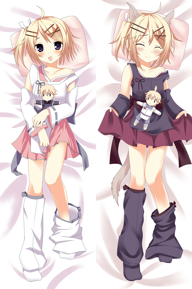 VOCALOID 2 Kagamine Rin/Len Anime Dakimakura Pillow Case