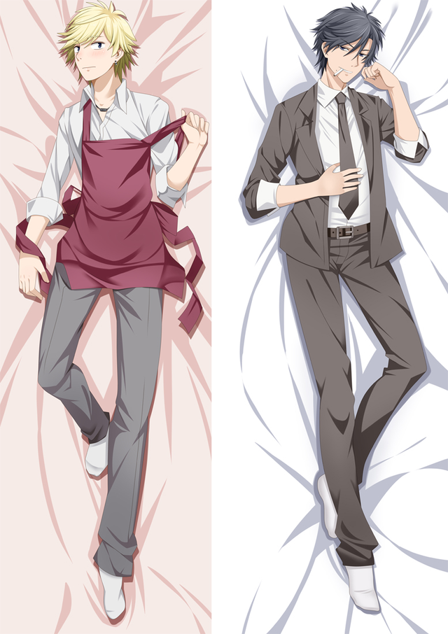 Hitorijime My Hero Kosuke Oshiba & Masahiro Setagawa Anime Dakimakura Body Pillow Cover