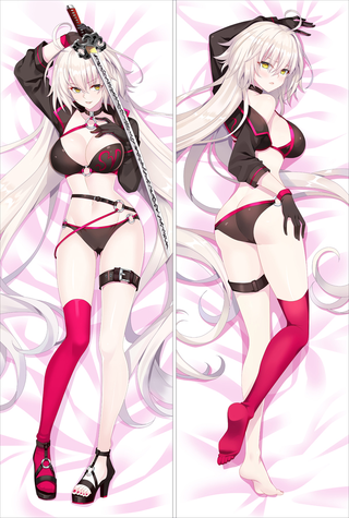 Fate Grand Order Jeanne d'Arc(Alter) Anime Dakimakura Pillow Cover