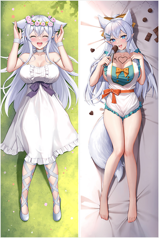 Chillin Different World Life Of The Ex-Brave Candidate Was Cheat From Lv2 Fenrys Anime Dakimakura Body Pillow Cover