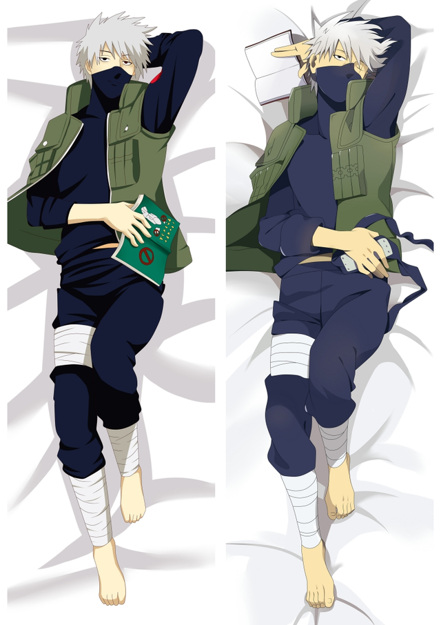 Naruto Kakashi Hatake Anime Dakimakura Pillow Cover
