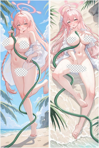 Blue Archive Urawa Hanako Anime Dakimakura Body Pillow Cover