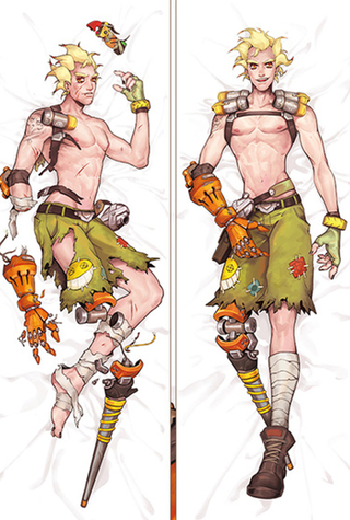 Overwatch Junkrat Anime Dakimakura Body Pillow Cover