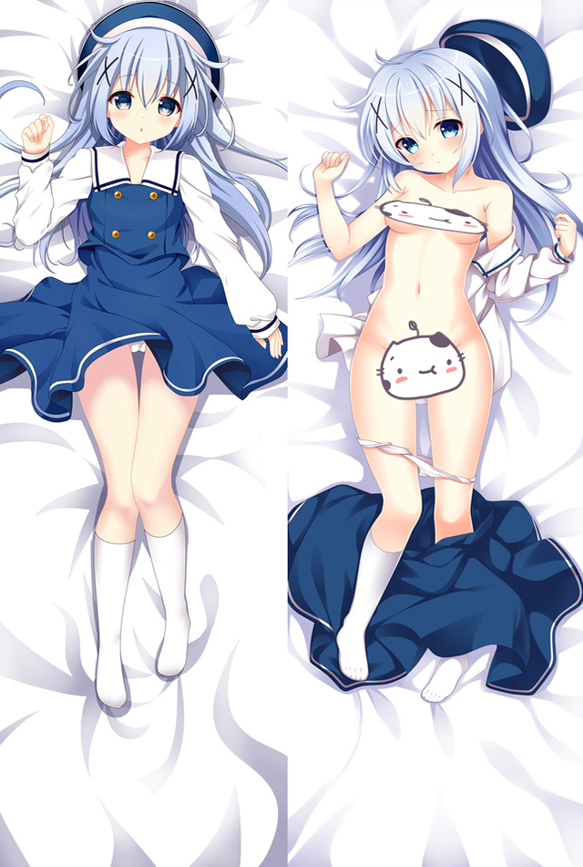Is The Order A Rabbit Chino Kafū Anime Dakimakura Pillow Cover