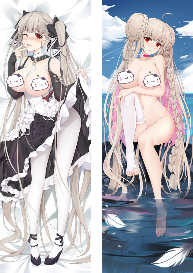 Azur Lane Dreadnought Anime Dakimakura Pillow Cover