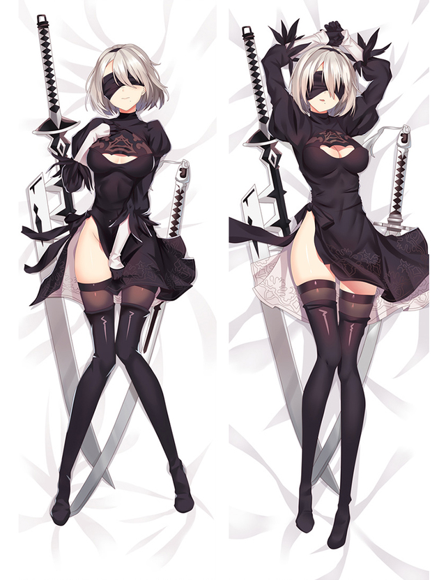 Nier: Automata 2B Anime Dakimakura Hugging Body Pillow Cover