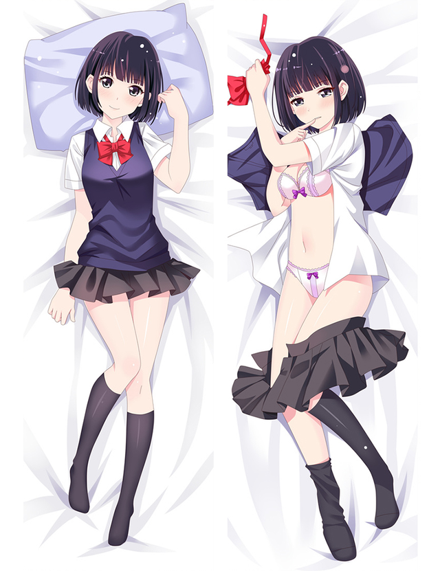 Scum's Wish Hanabi Yasuraoka Anime Dakimakura Pillow Cover