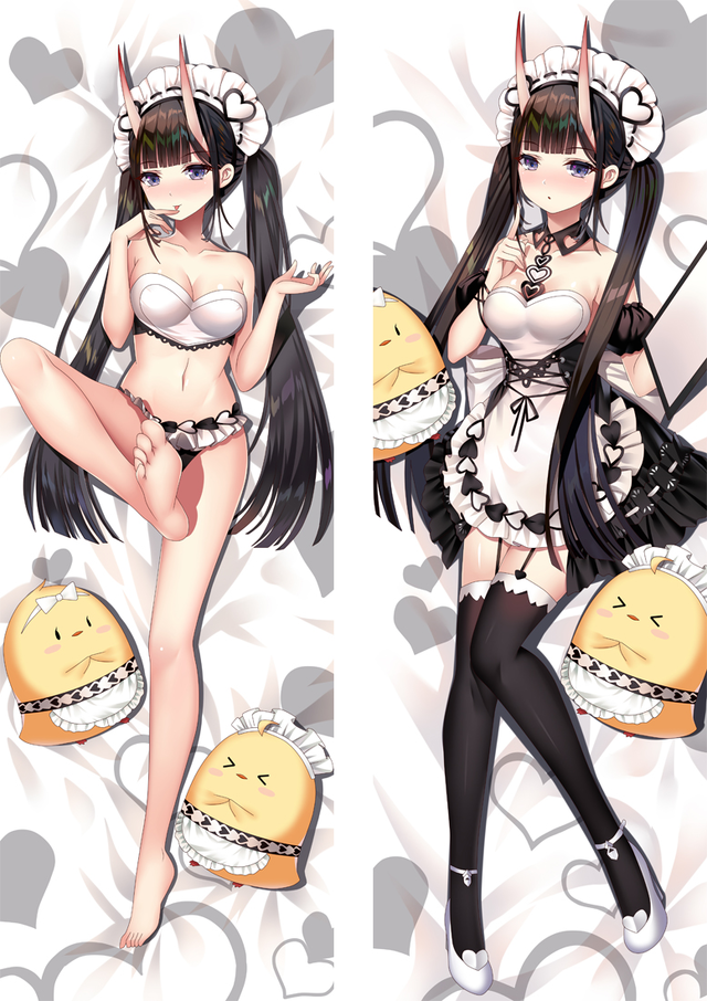 Azur Lane IJN Noshiro Anime Dakimakura Body Pillow Cover H4175-A