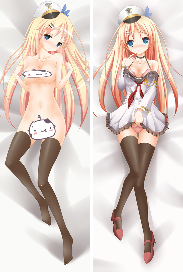 Warship Girls Saratoga Anime Dakimakura Pillow Cover