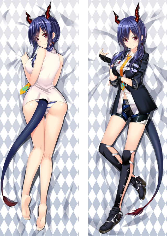 Arknights Ch'en Anime Dakimakura Pillow Cover H3984-A