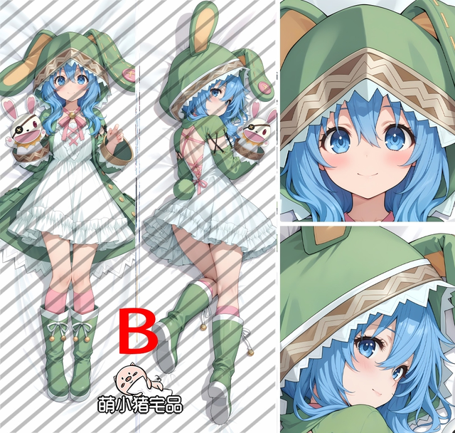 Date A Live Yoshino Himekawa Anime Dakimakura Pillow Cover