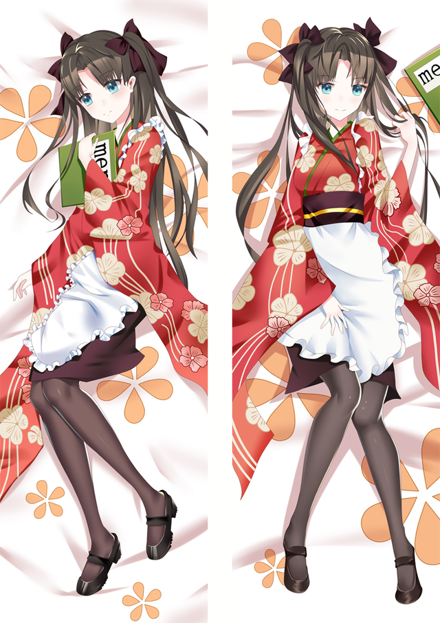 Fate/stay night Rin Tohsaka Anime Dakimakura Body Pillow Cover H3942-A