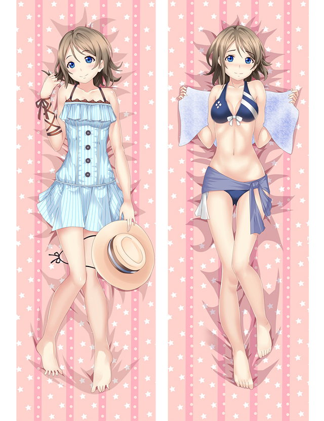 Love Live! You Watanabe Anime Dakimakura Pillow Cover