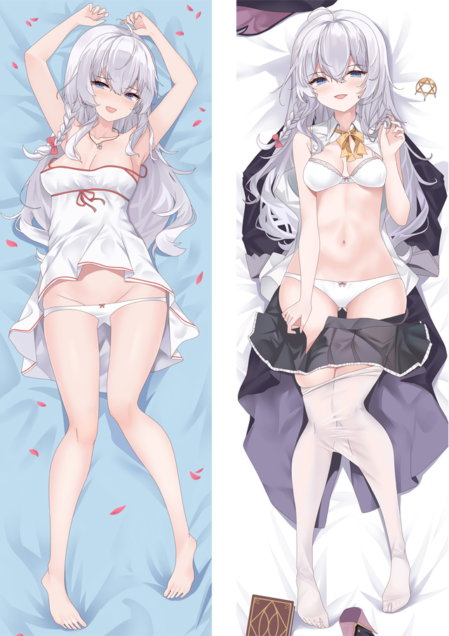 Wandering Witch: The Journey of Elaina Anime Dakimakura Body Pillow Cover
