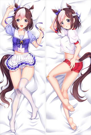 Uma Musume Pretty Derby Special Week Anime Dakimakura Pillow Cover