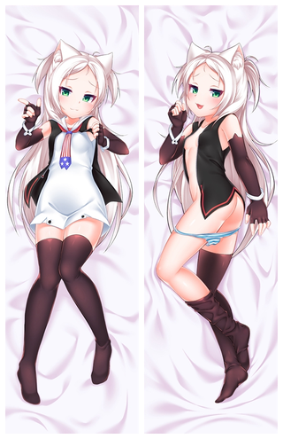 Azur Lane Sims Anime Dakimakura Body Pillow Cover