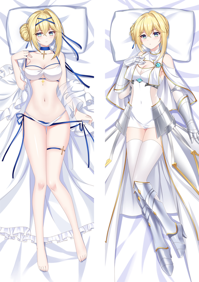 Azur Lane Jeanne d'Arc Anime Dakimakura Pillow Cover H4058-A