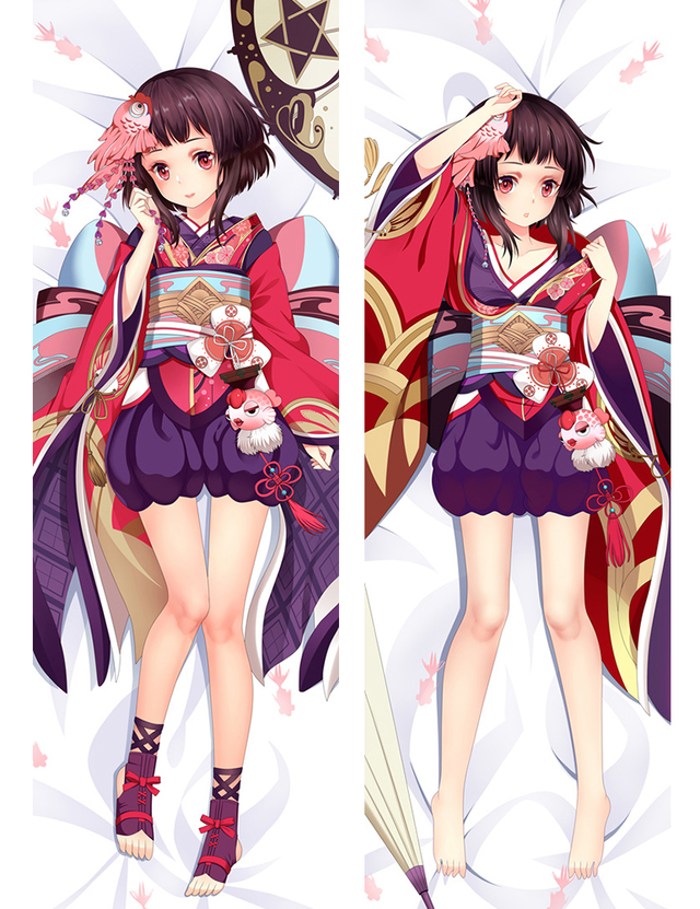 Onmyouji Kagura Anime Dakimakura Pillow Cover