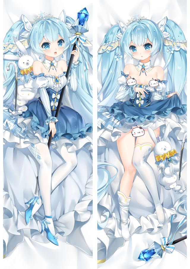 ‎2019 New Snow Miku Anime Dakimakura Pillow Cover