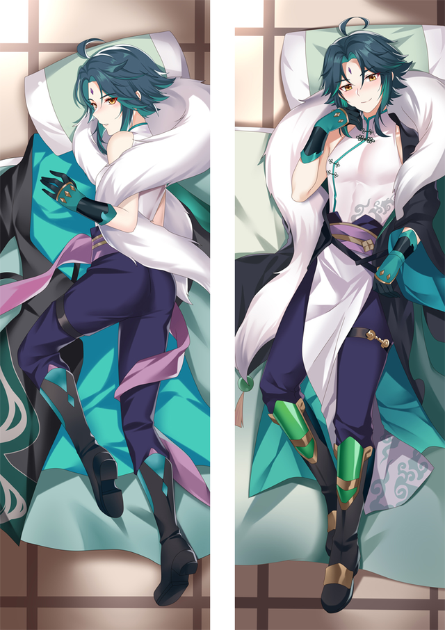 Genshin Impact Xiao Anime Dakimakura Body Pillow Cover